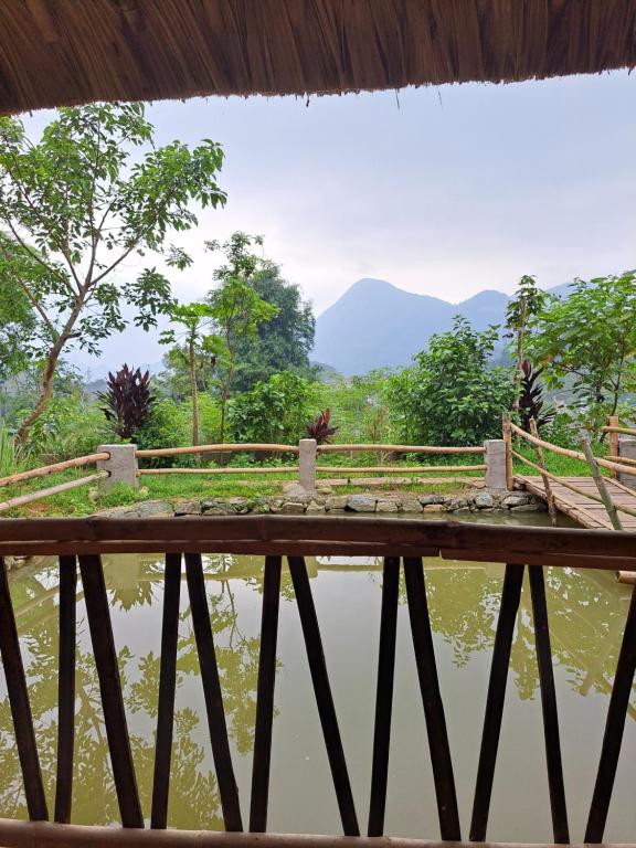 Views of Ha Giang from homestay field family bungalow